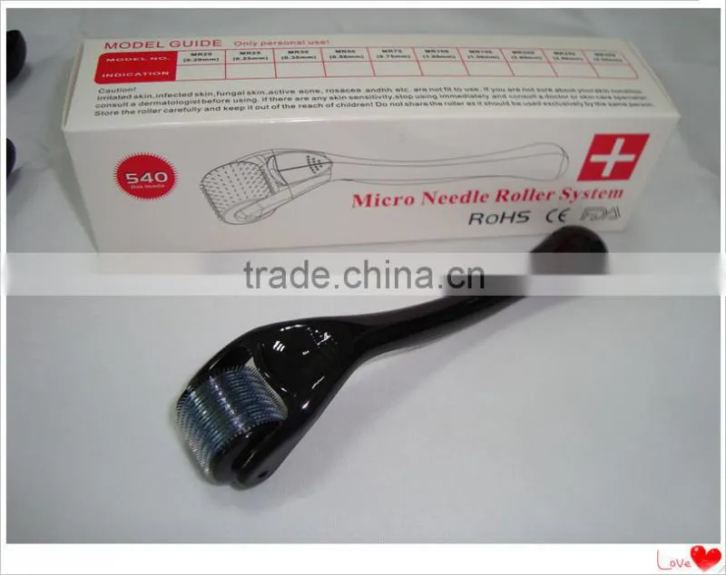 GTO hotsales 540needles derma roller with bottom price