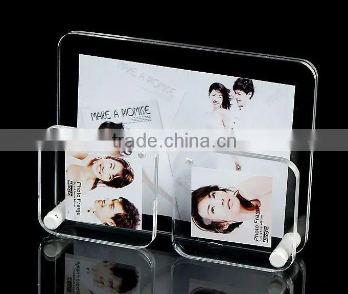 plastic ware picture/photo frame stand