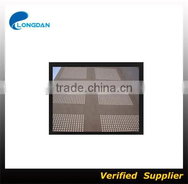 Perforated sound absorption cement ceiling Board