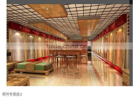 Click-lock Imitation solid wood norway yellow oak Bamboo Flooring