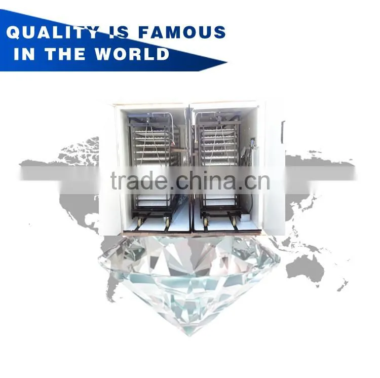 98% Hatching rate Full automatic best price chicken, duck, quail egg incubation machine for sale CE approved