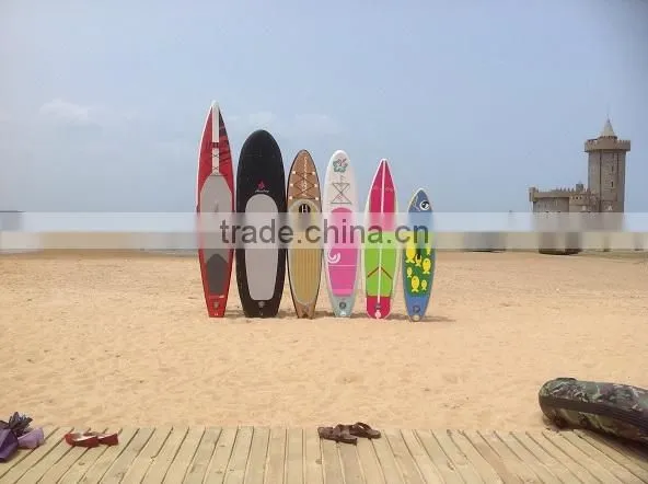 Inflatable Stand Up Paddle Board with Collapsible Paddle
