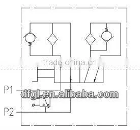 OEM High Quality SDRLF Large Flow Duplex Return Filter