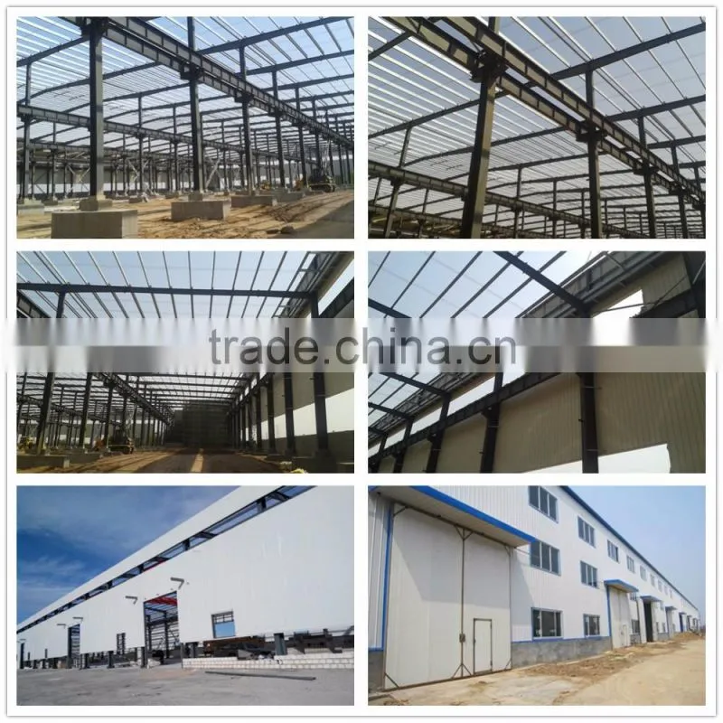 Steel Frame Workshop with Crane Steel Structures Design