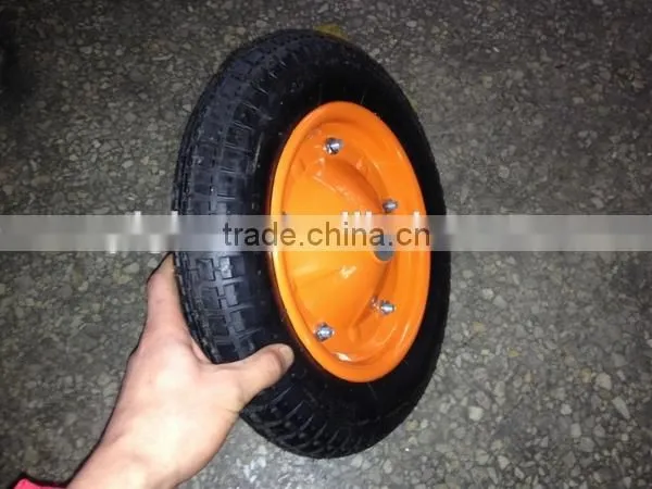 China cheap wheel barrow wheel tire 3.25-8