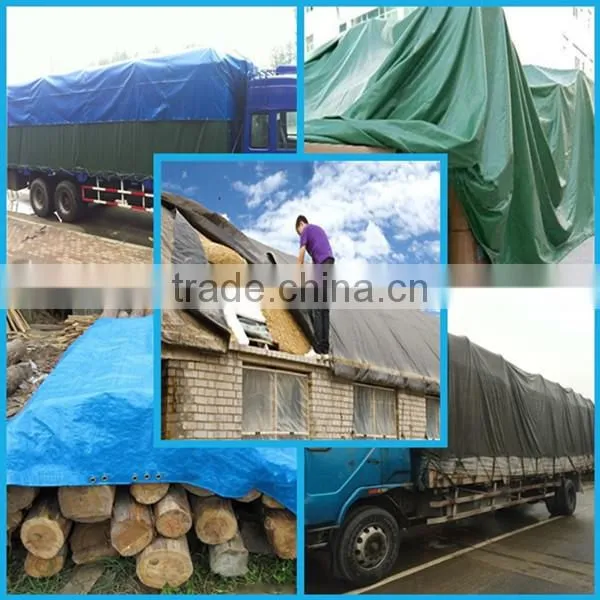 Recycled plastic black plastic tarpaulins,polyethylene weather resistant fabric pe tarpaulin