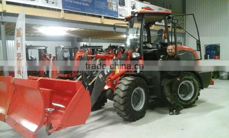 Everun brand best seller ER15 front end loader with snow plough