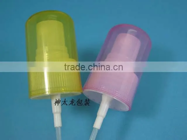 Plastic perfume bottle sprayer cap
