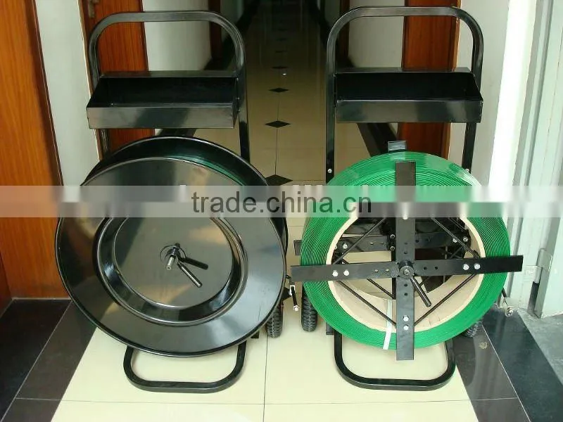 PET/PP strapping dispenser cart in machinery