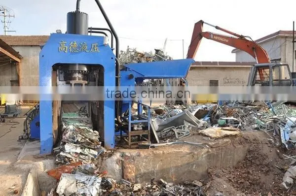 Factory Direct Sale CE Certificate HBS-630 Hydraulic Scrap Metal Baler And Shear