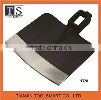 garden tool digging steel hoe head