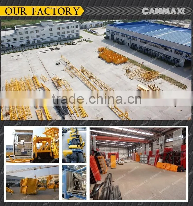 New condition high quality 50m TC5015 Tower Crane