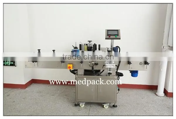 KP-300 Full Automatic Round Bottle Labeling Machine,Automatic label applicator,Vertical Labeling Machine