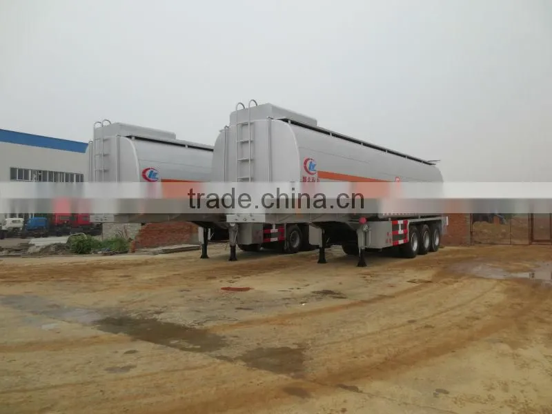 44000Liters Multiaxial Gasoline Transport Semitrailer