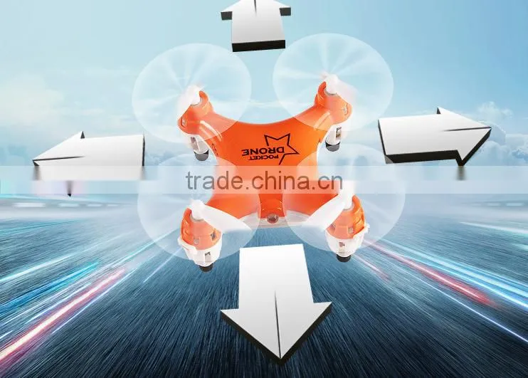 Newest arrival mini style pocket Toys drone for Children best gifts aircraft