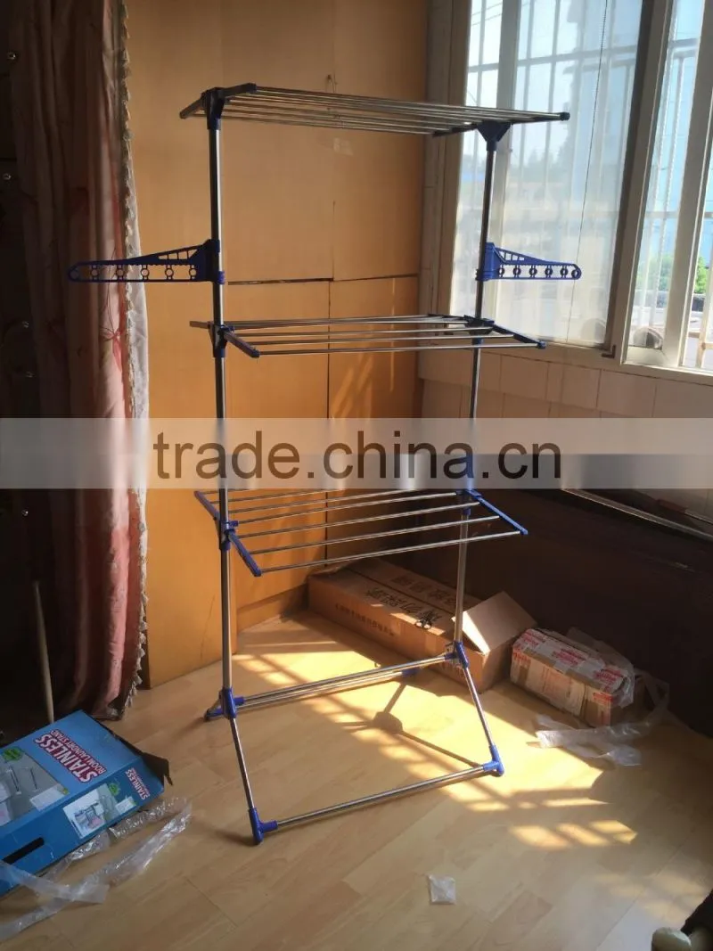 Living room Folding clothes hanger and racking