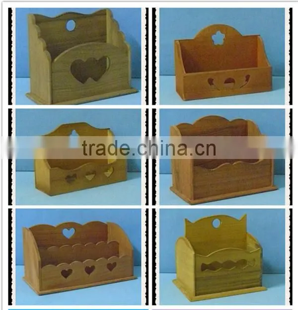 High quality unfinished wooden office file rack wholesale