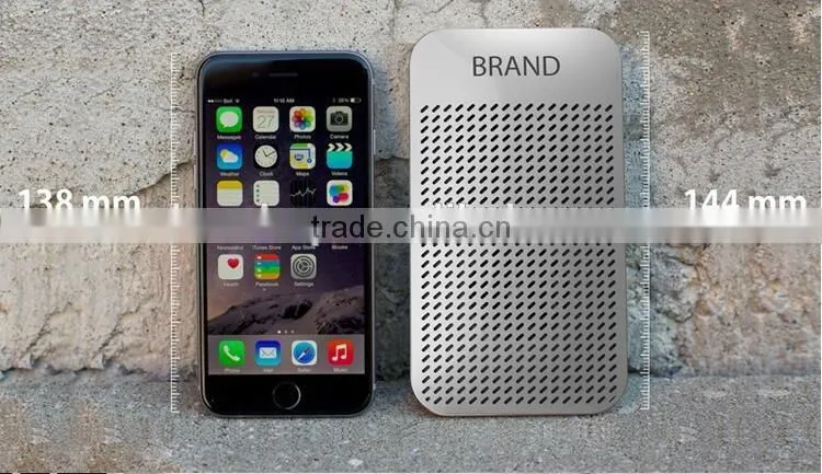 Multi-function mobile power Portable Speaker Super-thin safe polymer batteries Bluetooth stereo mini charging treasure Speaker