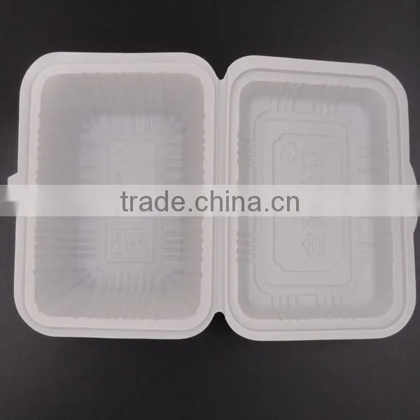 2016 Alibaba PP 4 compartments accept custom order disposable plastic food tray