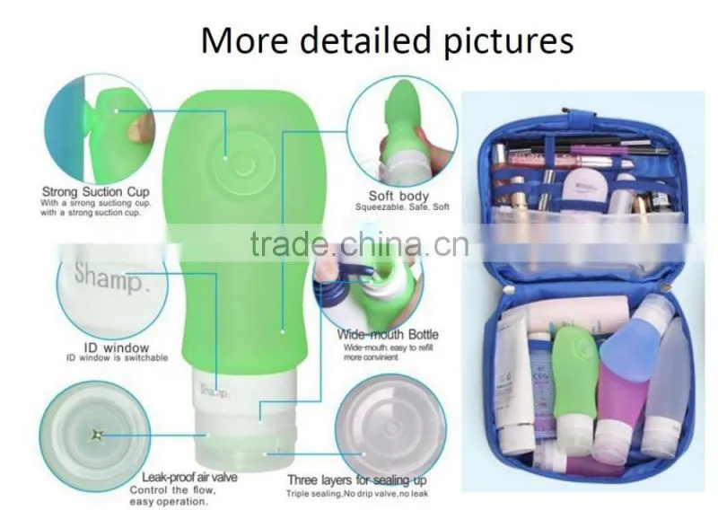 food grade silicone bottle kit