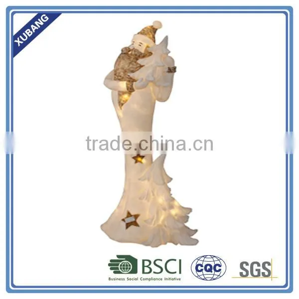 best seller good quality Classicial low price Christmas Santa lamp out door