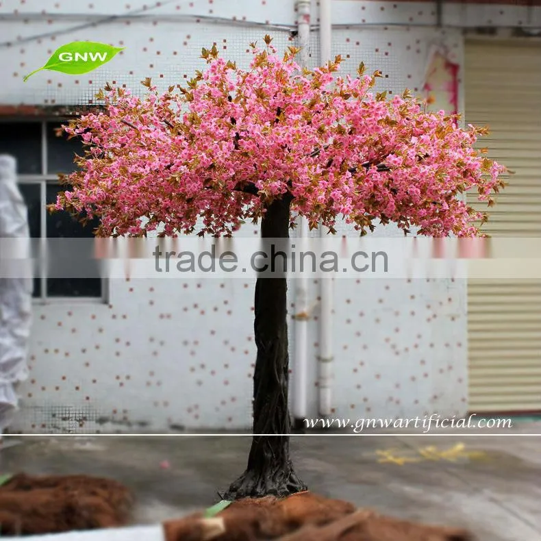 BLS050 GNW new product Artificial Pink cherry blossom Christmas tree for Christmas decoration