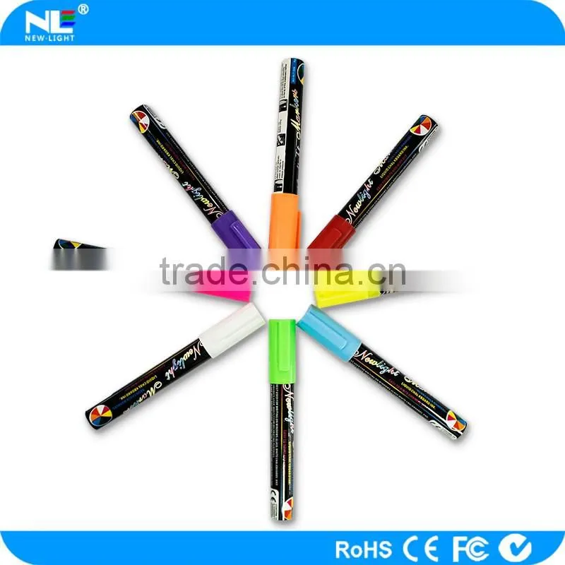 Bulk Color Erasable Flourscent Marker Pen acrylic paint pen