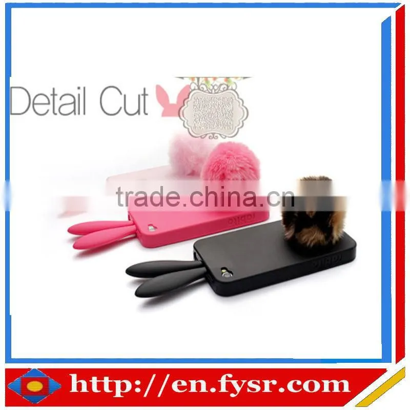 animal shape silicone cases for iphone/silicone phone case
