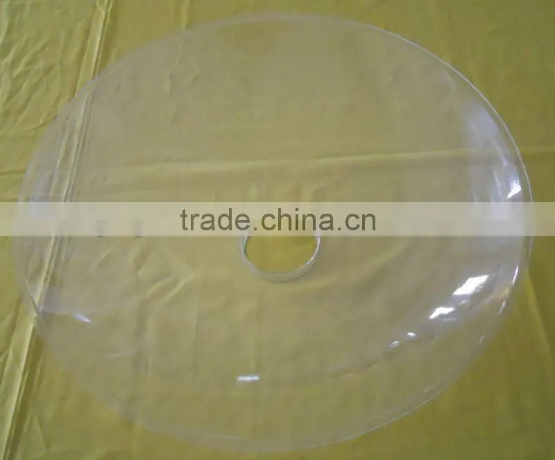 PVC vacuum forming suction lampshade of plastic