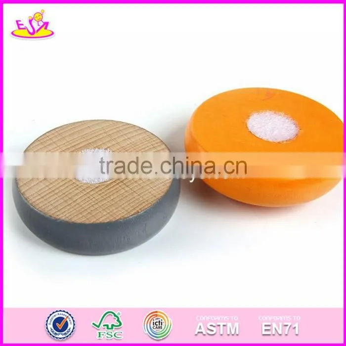 2017 New design kids pretend toys wooden play food W10B182