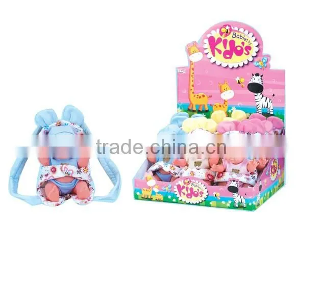 Mini 9 inch baby dolls with EN71 6P