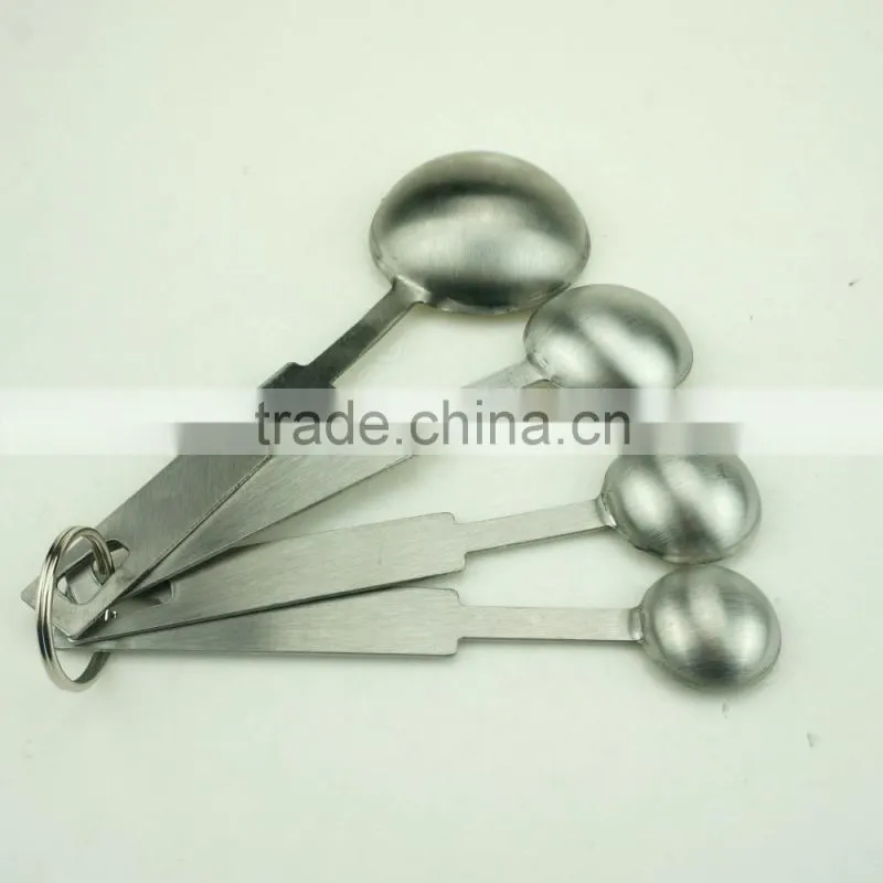 42135 4pcs Stainless Steel Nesting Measuring Cups and Spoons Set
