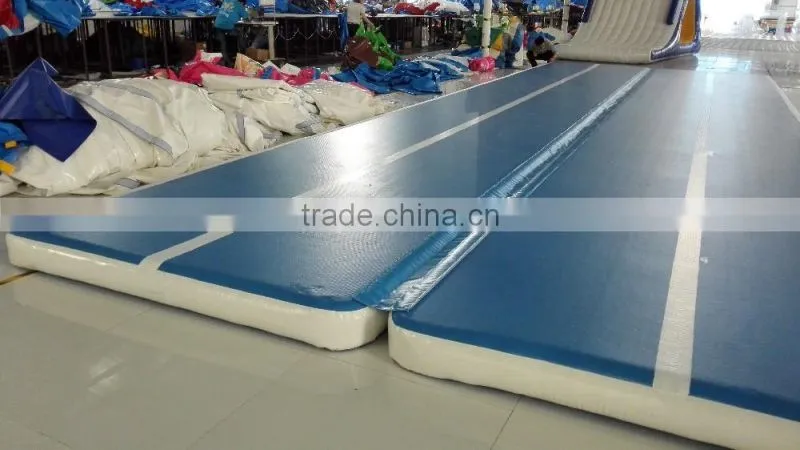 2017 Guangzhou Factory Supply DWF Gymnastics Mat Inflatable Air Track For Sport Training Inflatable air track for sale