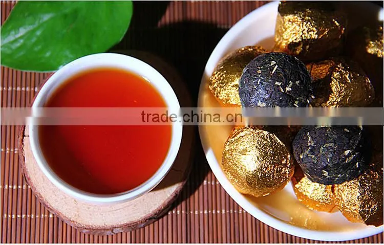 Famous Brand Chinese Yunnan Puerh tea health body rose flavor mini tuo tea