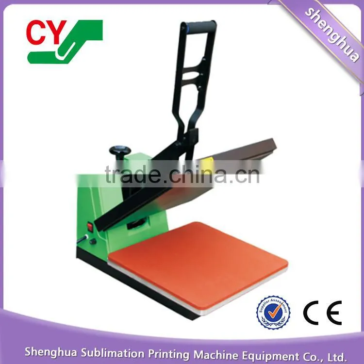 Professional cheap CE certificate manual sublimation t shirt heat press machine