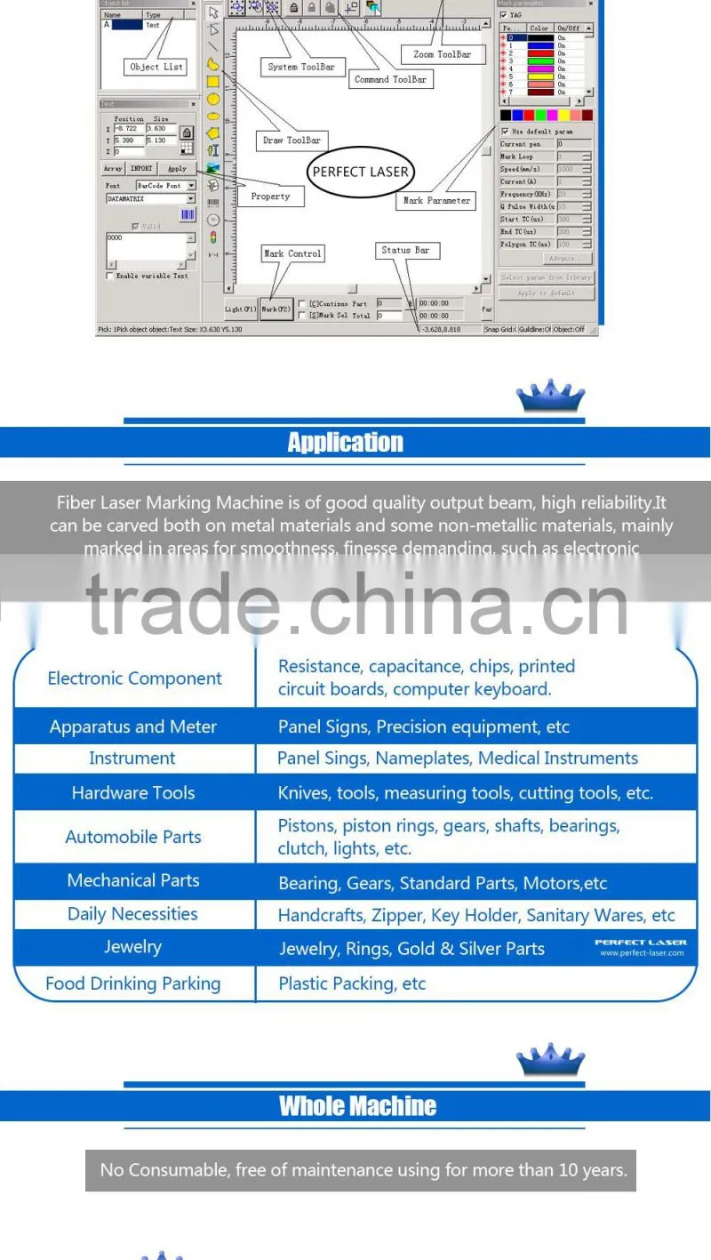20W mini fiber laser marking machine Corporate Gift Laser Marking Machine