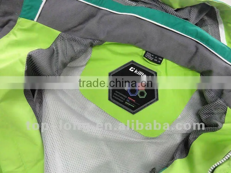 Men sportswear outdoor clothing brands with hood windproof waterproof