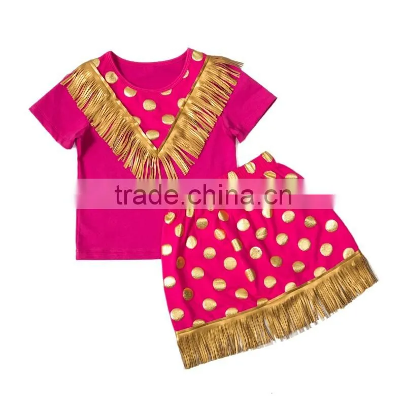 Girl Clothes Set Cute Baby Skirt Cotton 2 Pcs Baby Kids Clothing Set