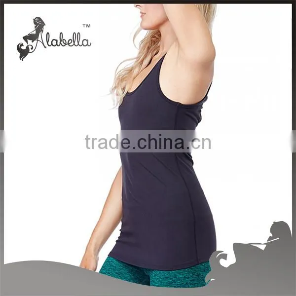 Fashional and functional open back deisgn women tops