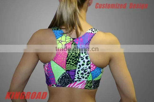 Wholesale custom hot sex womens sport bra
