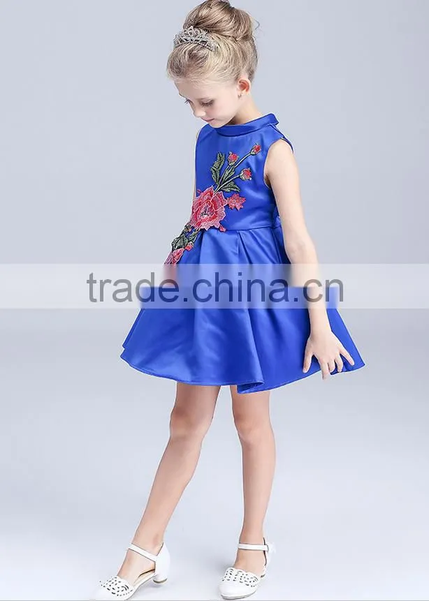 2016 new girl dress embroidered puffy pettiskirt princess skirt summer