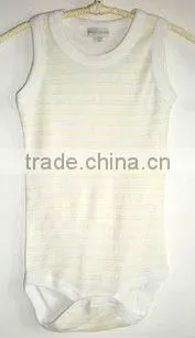 baby cotton sleeveless romper