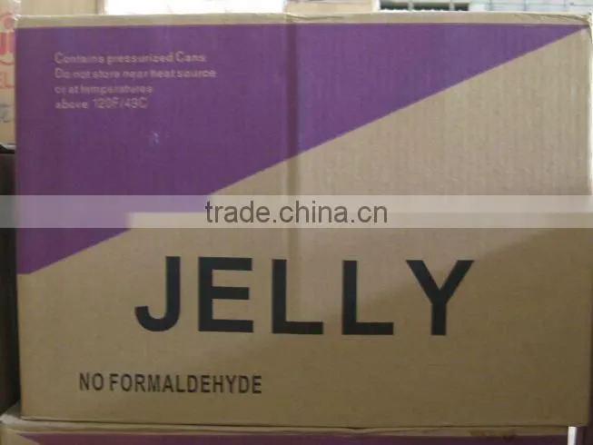 Jelly spray adhesive
