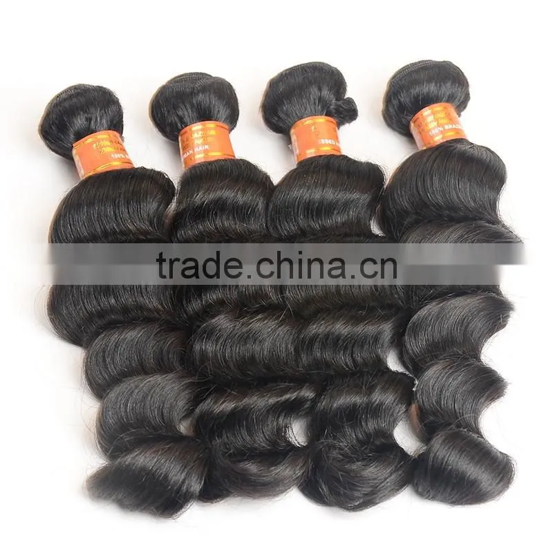 100gram 8A Grade Unprocessed Brazilian Loose Deep Wave Hair Weave Brazilian Hair Extension