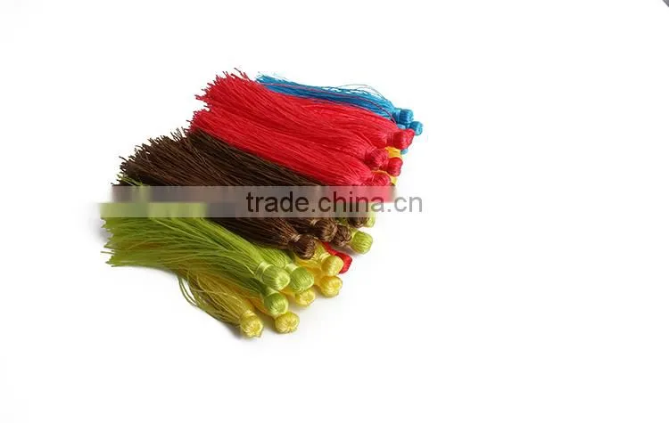 colorful cotton tassel,red tassel,cheap tassels