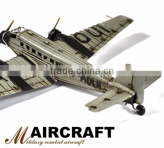 Junkers JU 52/3M WWII German Transport Plane Iron Model Kit Craft