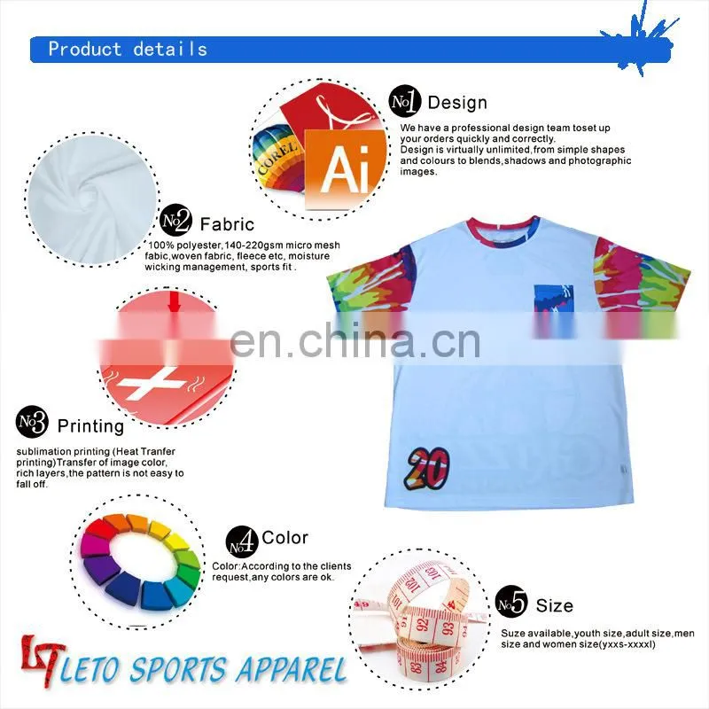 Custom nice color men's lacrosse shooting shirt sublimated lacrosse jersey