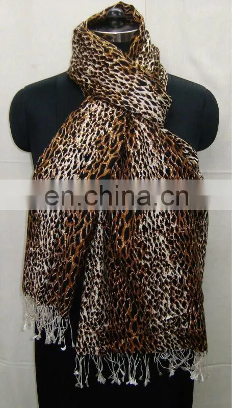 Animal print stoles {zebra}