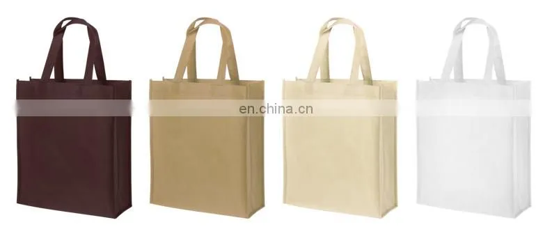 Promotion Colorful Reusable PP Printed Non Woven Shopping bag