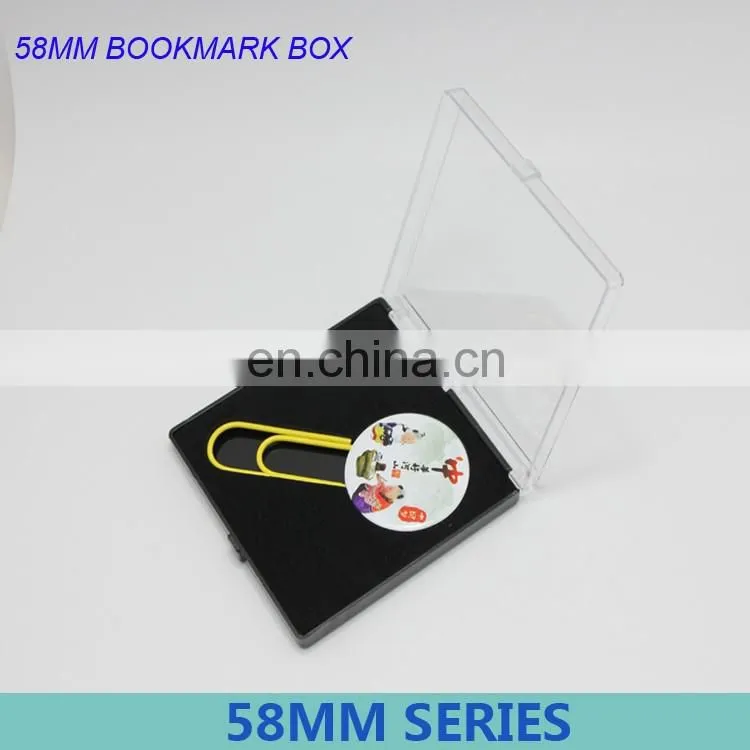 58mm Series plastic empty gift packing boxes Badge gift box